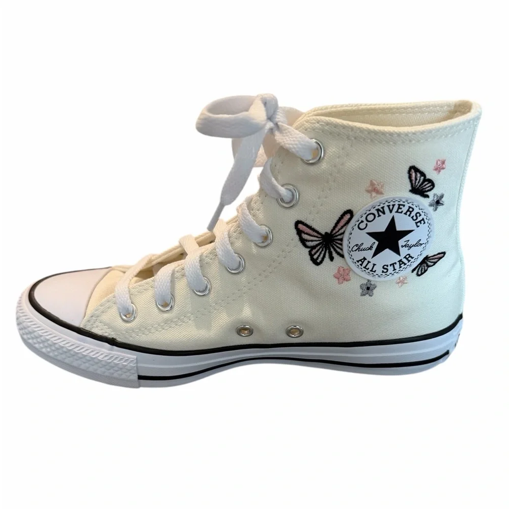 NWOT Converse Chuck Taylor All Star Butterflies Sneakers - Picture 7 of 13